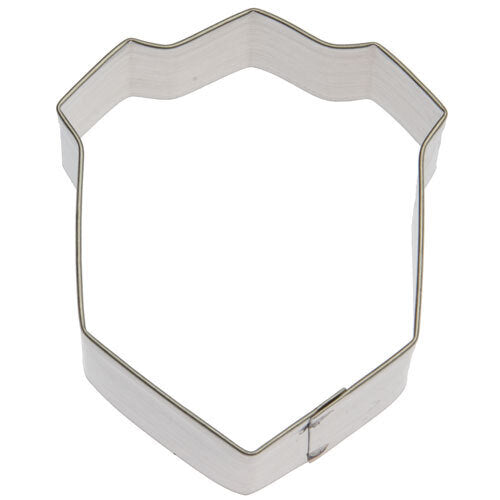 Badge/Shield Cookie Cutter, 3 inch.