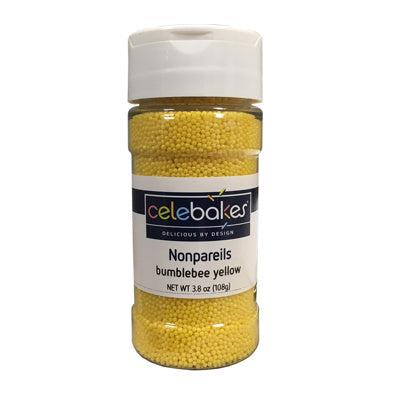 Bumblebee Yellow Non-Pareils 4 oz.