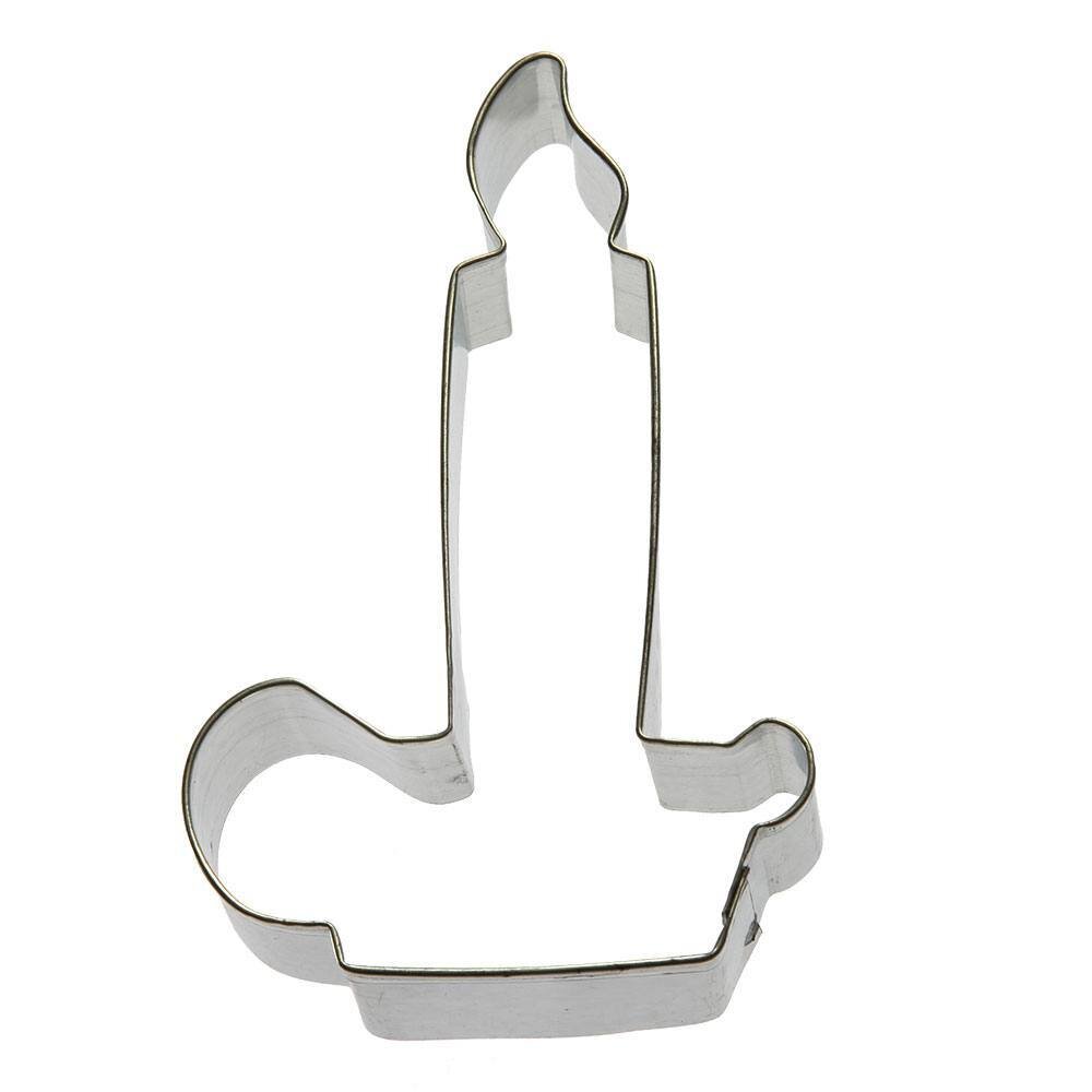 Candle Cookie Cutter, 4.5 inch.