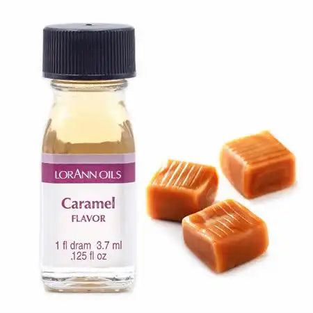 Caramel Flavored Oil, LorAnn's Super Strength Oil (1 dram)