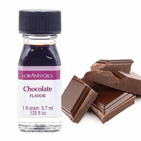 Chocolate Flavored Oil, LorAnn's Super Strength Oil (1 dram)