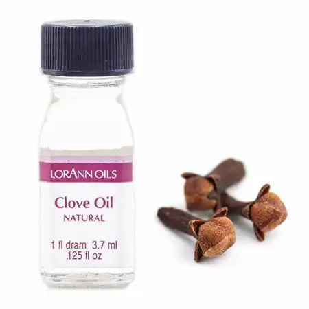 Clove Flavored Oil, LorAnn's Super Strength Oil (1 dram)