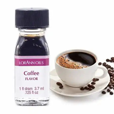 Coffee Flavored Oil, LorAnn's Super Strength Oil (1 dram)