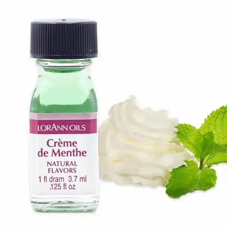 Crème Dementhe Flavored Oil, LorAnn's Super Strength Oil (1 dram)