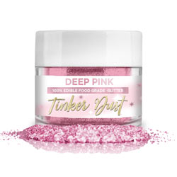 Deep Pink Tinker Dust Glitter, 5 grams