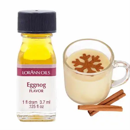 Eggnog Flavored Oil, LorAnn's Super Strength Oil (1 dram)