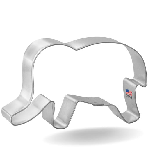 Elephant Cookie Cutter, 4 inch.