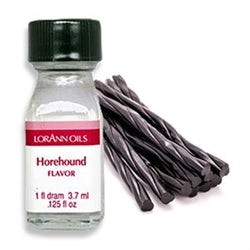 Horehound Flavored Oil, LorAnn's Super Strength Oil (1 dram)