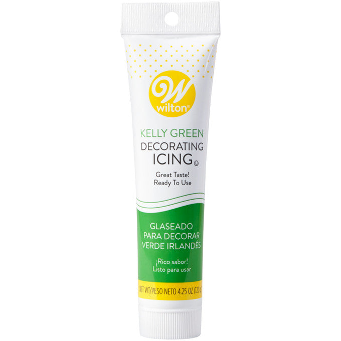 Kelly Green Ready-to-Use Icing Tube, (4.25 oz.)