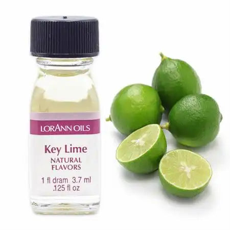Key Lime Flavored Oil, LorAnn's Super Strength Oil (Various Sizes)