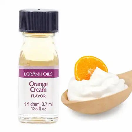 Orange Cream Flavored Oil, LorAnn's Super Strength Oil (1 dram)