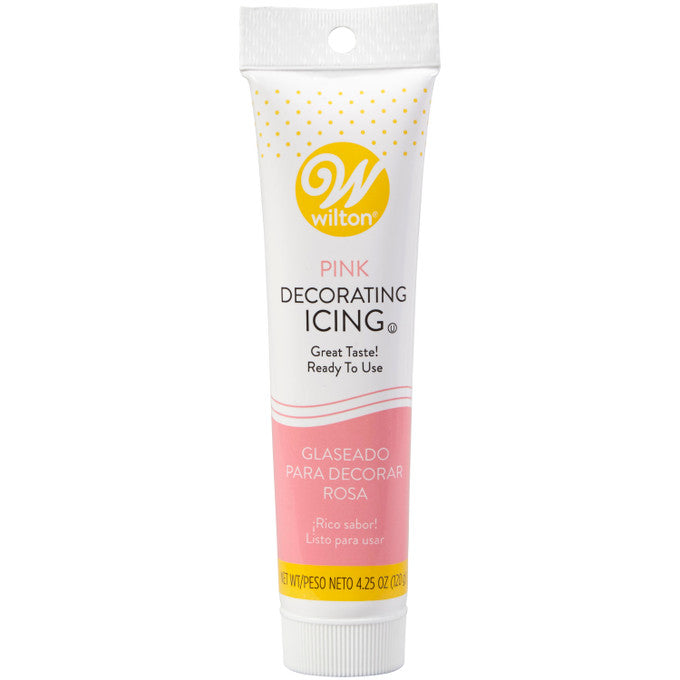 Pink Ready-to-Use Icing Tube, (4.25 oz.)