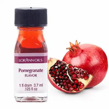 Pomegranate Flavored Oil, LorAnn's Super Strength Oil (1 dram)