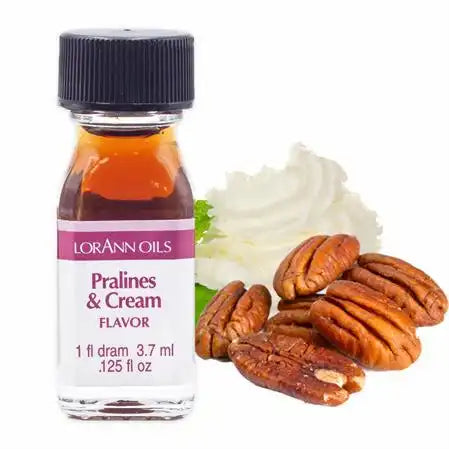 Pralines & Cream Flavor Oil, LorAnn's Super Strength Oil (1 dram)