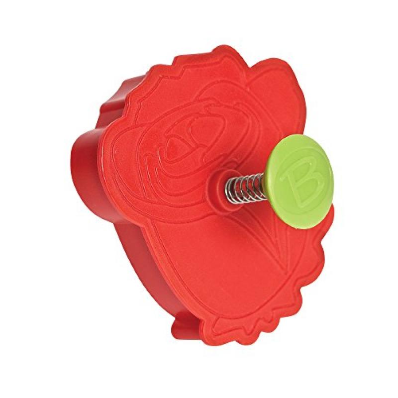 Rose Plunger Cutter, 2x3.5x3.5 inches