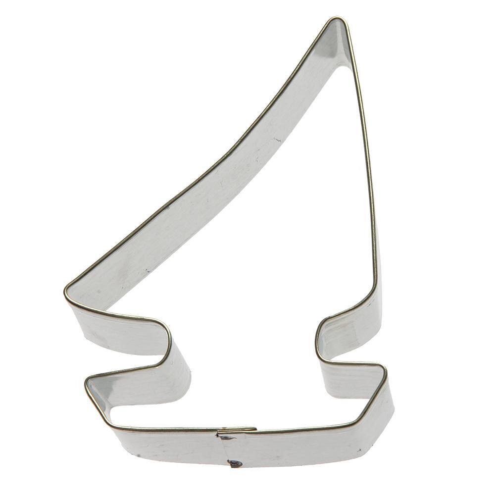 Sailboat Cookie Cutter, 3.5 inch.