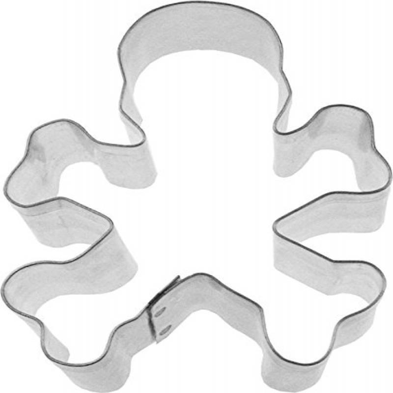 Pirate Skull Crossbones Cookie Cutter, 3"