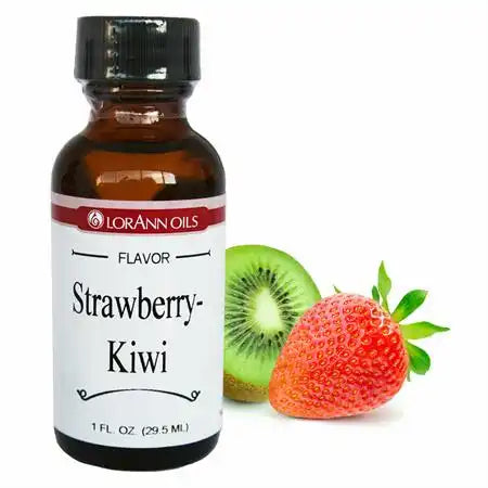 Strawberry/Kiwi Flavored Oil, LorAnn's Super Strength Oil (1 oz.)