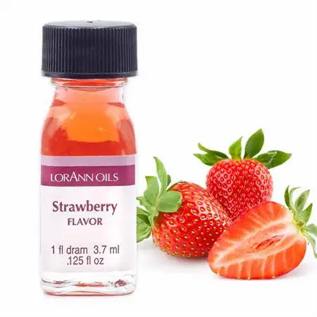 Strawberry Flavor Oil, LorAnn's Super Strength Oil