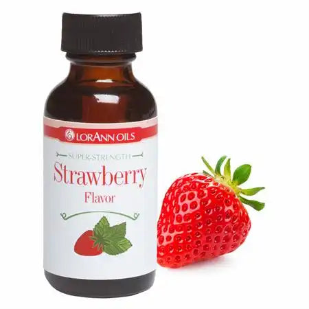 Strawberry Flavor Oil, LorAnn's Super Strength Oil