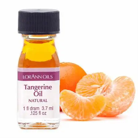 Tangerine Natural Oil, LorAnn's Super Strength Oil (1 dram)