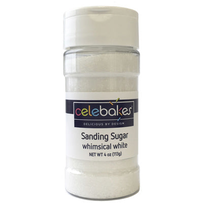 White Sanding Sugar, 4 oz.