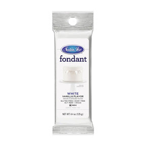 White Vanilla Fondant, 4.4 oz
