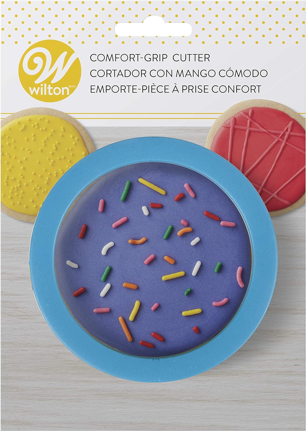 Round Comfort Grip Wilton Cookie Cutter (3 ¾”)