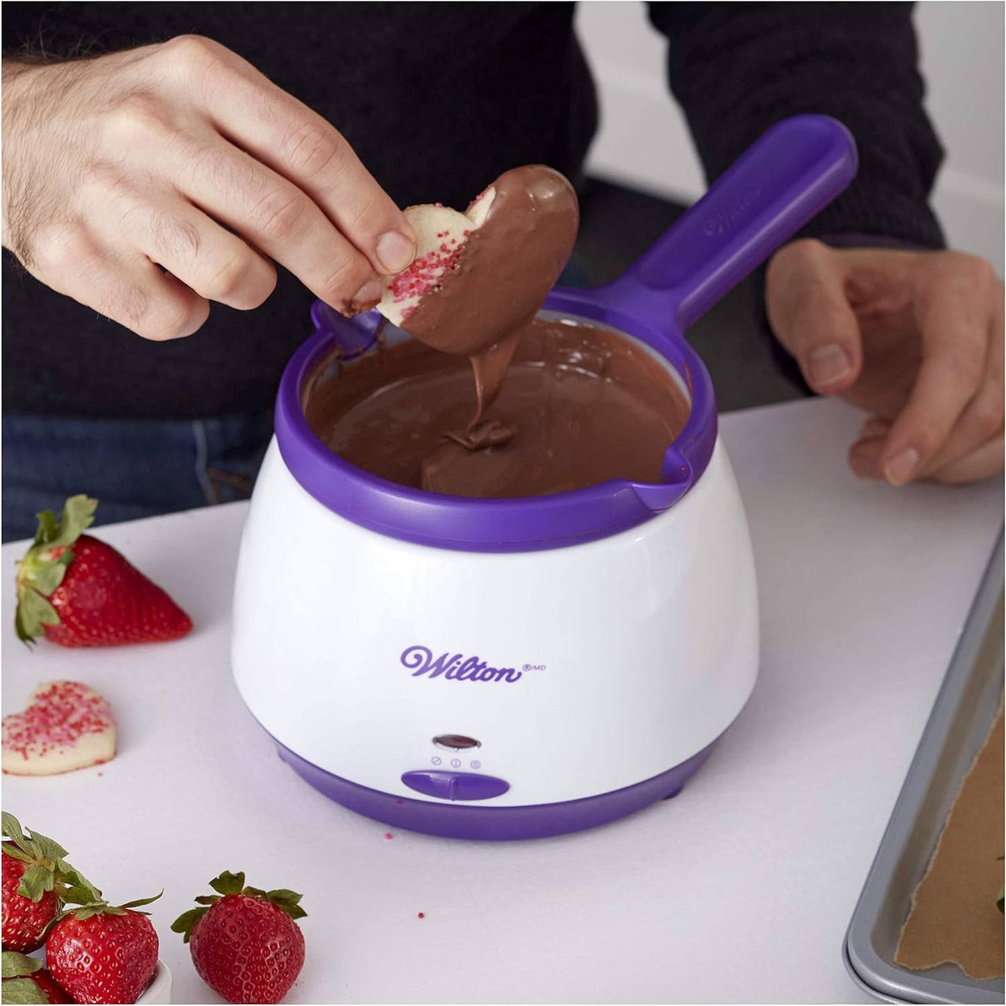 Candy Coating Chocolate Melting Pot, 2.5 Cups Capacity