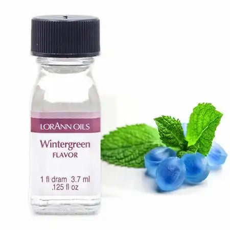 Wintergreen Flavored Oil, LorAnn's Super Strength Oil (1 dram)